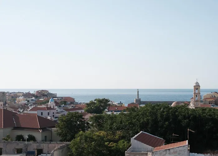 Sky-high 70sqm Penthouse W. Stunning Views - 05 Chania (Crete)